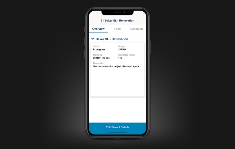 Reducing paperwork for construction companies screenshot 2